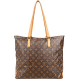 Louis Vuitton Monogram Canvas Cabas Mezzo Shoulder Bag