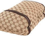 Gucci Monogram GG Canvas Indy Hobo Shoulder Bag