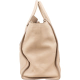 Céline Drummed Calfskin Large Luggage Handbag