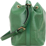 Louis Vuitton Green Epi Leather Sac Noé Petit Shoulder Bag