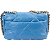 Chanel 19 Quilted Lambskin Medium Single  Flap Crossbody Bag