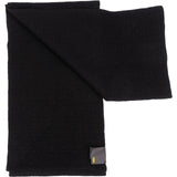 Fendi Classic Black Wool Schal Scarf