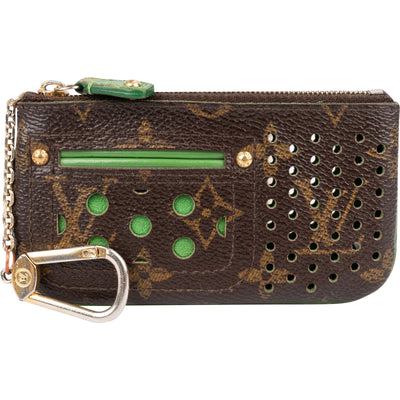 Louis Vuitton Limited Perforated Monogram Cles Key Pouch
