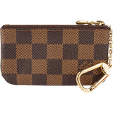 Louis Vuitton Monogram Damier Ebene Canvas Cles Key Pouch Wallet