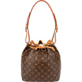 Louis Vuitton Monogram Canvas Sac Noé Petit Shoulder Bag