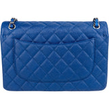 Chanel Quilted Caviar Leather Jumbo Double Flap Crossbody Bag xx maße / datacode, fehlende Ecken - vintageandkickz