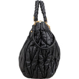 Miu Miu Matelassé Nappa Leather Coffer Handbag