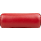 Fendi Red Calfskin Micro Nano Peekaboo Crossbody Handbag
