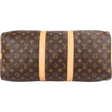 Louis Vuitton Monogram Canvas Keepall 45 Bandoulière Travel Bag