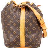 Louis Vuitton Monogram Canvas Sac Noé Petit Shoulder Bag