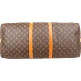 Louis Vuitton Monogram Canvas Keepall 60 Bandoulière Travel Bag