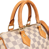 Louis Vuitton Monogram Damier Azur Speedy 25 Bandoulière Handbag