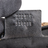Gucci Monogram Canvas Twin GG Shoulder Bag