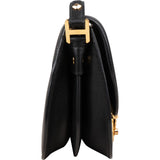 MCM Visetos Monogram Embossed Leather Patricia Saddle Crossbody Bag