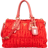 Prada Tessuto Gaufre Tote Handbag