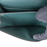 Celine Green Calfskin Classic Box Bag Small Crossbody Bag