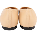 Chanel Multicolor Leather Cap Toe Ballerina Flats (37)