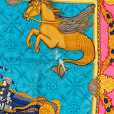 Hermès Regate Silk Carre 90 Scarf Tuch