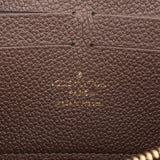 Louis Vuitton Leather Monogram Empreinte Zippy Wallet