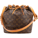 Louis Vuitton Monogram Canvas Sac Noé Petit Shoulder Bag