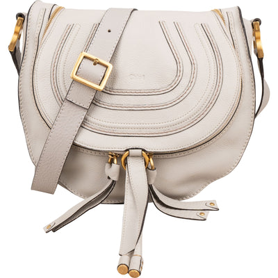 Chloé Grained Leather Zip Marcie Crossbody Bag