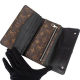 Louis Vuitton Monogram Canvas Macassar Portefeuille Long Wallet