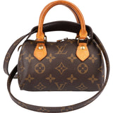 Louis Vuitton Monogram Canvas Mini Speedy Handbag