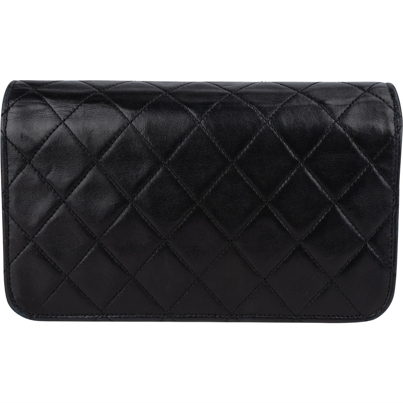 Chanel Quilted Lambskin 24K Gold Single Flap Crossbody Bag - vintageandkickz