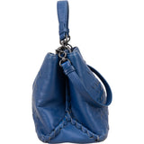 Bottega Veneta Intrecciato Leather Napoli Handbag