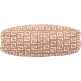 Fendi Monogram FF Zucca Canvas Baguette Buckle Shoulder Bag