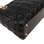 [🔄️B07 / F27] Christian Dior Quilted Lambskin Medium Lady Dior Handbag - vintageandkickz