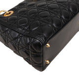 [🔄️B07 / F27] Christian Dior Quilted Lambskin Medium Lady Dior Handbag - vintageandkickz