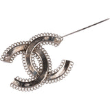 Chanel Filigree CC Emblem Brooch