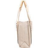 Chloé Canvas Medium Woody Tote Shoulder Bag