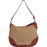 Gucci Monogram GG Canvas Hobo Shoulder Bag