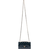 Chanel Quilted Patent Leather Single Flap Crossbody Bag - vintageandkickz