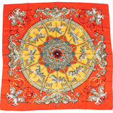 Hermès Carrousel Silk Carre 90 Scarf Tuch