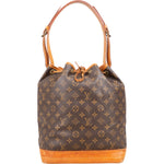 Louis Vuitton Monogram Canvas Sac Noé Grande Shoulder Bag - vintageandkickz