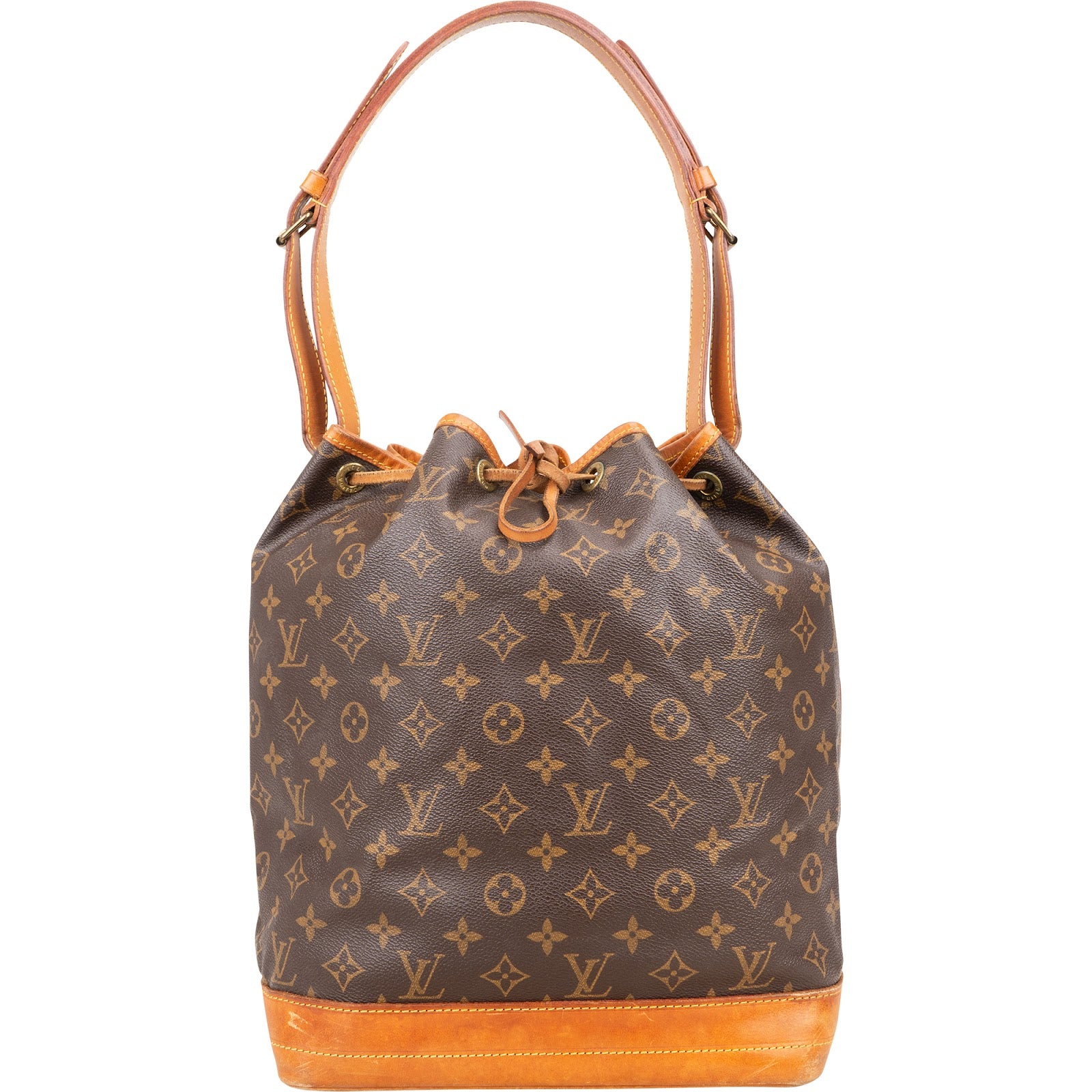 Louis Vuitton Monogram Canvas Sac Noé Grande Shoulder Bag - vintageandkickz