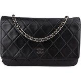 Chanel Quilted Lambskin CC Wallet On Chain Crossbody Bag