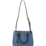 Prada Bicolor Saffiano Leather Galleria Handbag