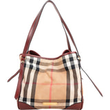 Burberry Haymarket Check Canterbury Tote Shoulder Bag