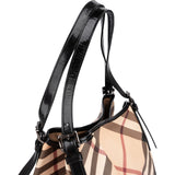 Burberry Nova-Check Monogram Patent Leather Canterbury Tote Shoulder Bag