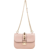 Valentino Garavani Calfskin Rockstud Small Flap Shoulder Crossbody Bag