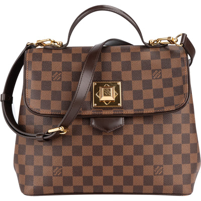 Louis Vuitton Monogram Damier Ebene Canvas Bergamo MM Handbag