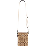Coach Monogram Signature File Crossbody Bag