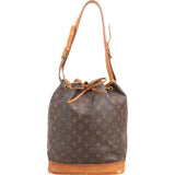 Louis Vuitton Monogram Canvas Sac Noé Grande Shoulder Bag