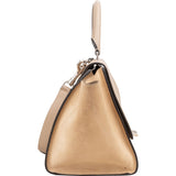 Céline Grained Calfskin Suede Trapeze Handbag