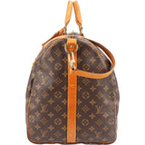 Louis Vuitton Monogram Canvas Keepall 60 Bandoulière Travel Bag