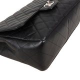 Chanel Quilted Caviar Leather Jumbo Single Flap Crossbody Bag